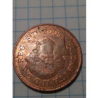 2 пенса Великобритания 2005 год.