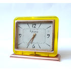 Часы настольные Молния, винтаж, СССР.