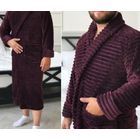 Халат банный махровый с поясом и карманами M рр 50-52