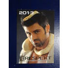 Календарик 2013 г.  RESPEKT.  Одежда для стильных мужчин.