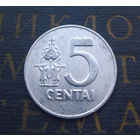 5 центов 1991 Литва #07