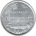 Французская Полинезия 50 сантимов 1965 UNC