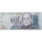 Werty71 Венесуэла 2000 боливаров 1998 UNC банкнота