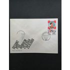 Польша 1989 КПД с маркой "Участие польских войск в сражениях Второй мировой войны: десант под Арнхемом" (спецгашение) Mi.3223 каталог 1.70 евро