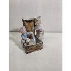 Дети у колодца. Conta Boehme. Старая Германия