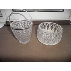 Хрустальная конфетница и салатница времён СССР.С рубля.