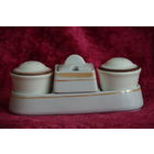 Набор фарфоровых солонок ( Рига )   все целое