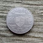 Werty71 Французский Реюньон 100 франков 1964 Корабль