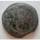 Российская Империя 5 копеек 1769 года. ЕМ. Екатерина.  С выкусом