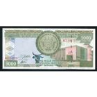Бурунди 5000 франков 2003 г. P42b. Серия AC. UNC