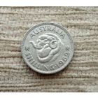 Werty71 Австралия 1 шиллинг 1962 Серебро