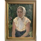 Тиханович Генрих Евгеньевич портрет Лилии 1958г