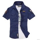 Рубашка - S, XS. НОВАЯ. Стиль ВВС Италии. Мужская