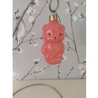 Елочная игрушка мишка