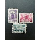 Польша 1948 Полная серия марок "День моря" (чистые**) Mi.490-492 каталог 9.00 евро