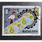 Марка Венгрия 1972 год Музей текстильных технологий