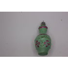 Ёлочная игрушка "Ваза". Ручная роспись