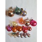 Елочные мини игрушки Шары из наборов Малютка