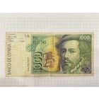 Банкнота Испании 1000 песет 1992 год.-5