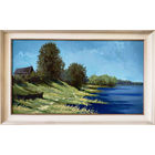 Коршунов Р. "Весенний день", 2019г. Х/М. Р.40х70 см.