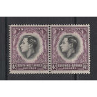 1937 Юго Западная Африка * Коронация George VI, сцепка 2 марки 4d