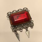 Брошь редкая филигрань. В ремонт.