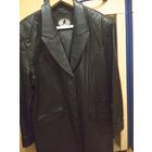 Кожанный пиджак р54/56