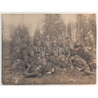 Групповое фото с бойцами РККА. ВОВ. Каски СШ-36.