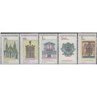 1968. Чехословакия. 1788-1793(Mi). Международная фил. выставка "PRAGA 1968". Старая Прага. MNH ** /К1 242