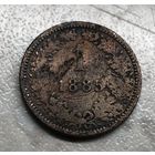 1 крейцер Австрия (Австро-Венгрия) 1885 г.