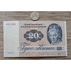 Werty71 Дания 20 крон 1988 1972 банкнота Паулина Мария Тутейн Воробьи 1936