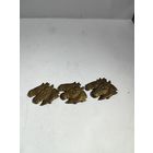 Три накладки "Лошадиные головы".