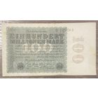 Банкнота 100 миллионов марок 1923 год. Веймарская республика.