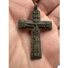 Крестик нательный старинный "Прямоконечный"