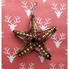 Ёлочная игрушка звезда