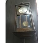 Часы настенные. Германия. Рабочие. Точный ход, после обслуживания.