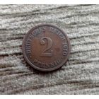 Werty71 Германия 2 пфеннига 1910 D