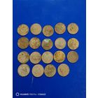 Лот монет 1 коп. 19шт. ранние