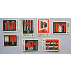 Спичечные этикетки Международный день освобождения узников фашизма 1970 Борисов 7 штук