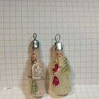 Елочные игрушки Малютка  Дед Мороз и Снегурочка СССР, стекло