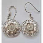 Серьги серебро 925. Филигрань. Не использованные