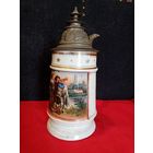 Бокал германия, примерно конец 19го начало 20го века. высота 23см, диам 8см верха