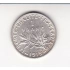 1 ФРАНК 1919 ФРАНЦИЯ