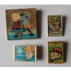 Значки стерео, переливающие  из СССР, сборка