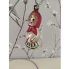 Елочная игрушка бабка