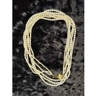 Винтажные бусы из натурального речного жемчуга. Состояние люкс!