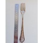 Серебряная вилка с логотипом KN.