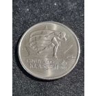 Канада 25 центов 2009 Синди Классен шестикратный призёр Олимпийских игр Unc