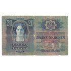Австро-Венгрия 20 крон 1913 г. Первая мировая война