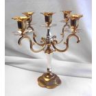 Подсвечник Канделябр на пять свечей 28 х 28 см